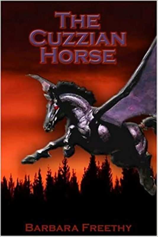 Book cover for "The Cuzzian Horse" by Barbara Freethy