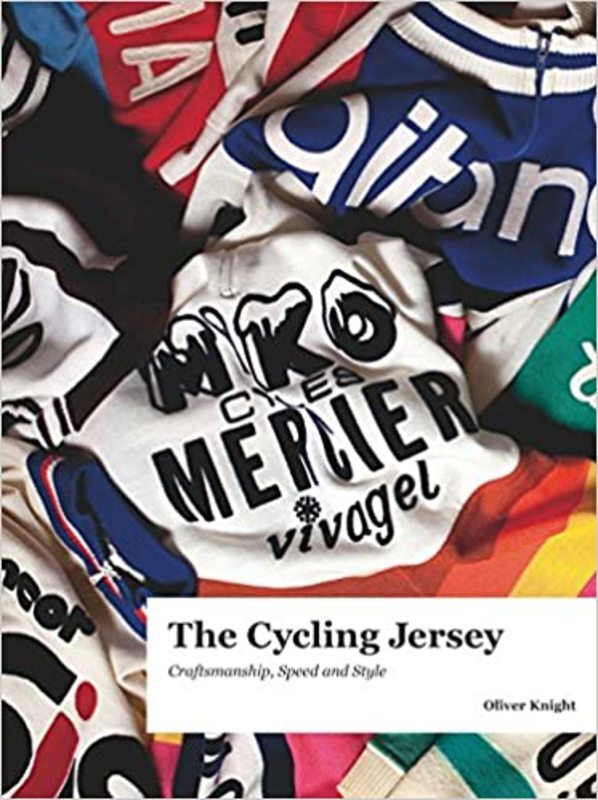 Book cover for "The Cycling Jersey" by Oliver Knight