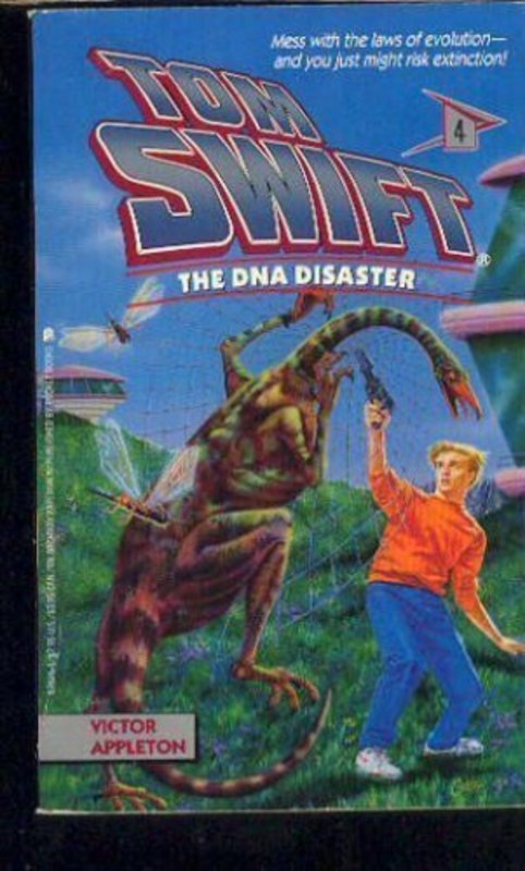 Book cover for "The DNA Disaster" by Victor Appleton