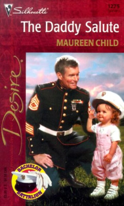 Book cover for "The Daddy Salute" by Maureen Child