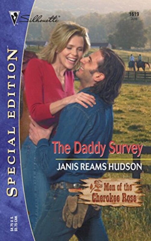 Book cover for "The Daddy Survey: The Men of Cherokee Rose" by Janis Reams Hudson