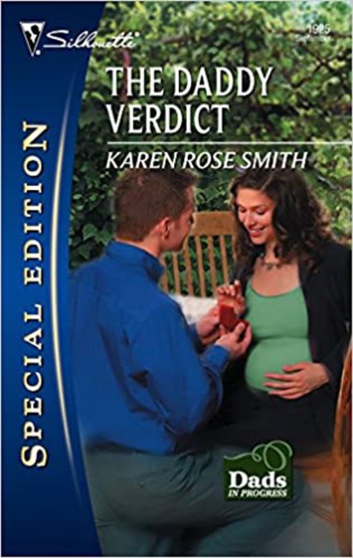 Book cover for "The Daddy Verdict" by Karen Rose Smith