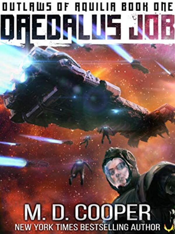 Book cover for "The Daedalus Job" by MD Cooper