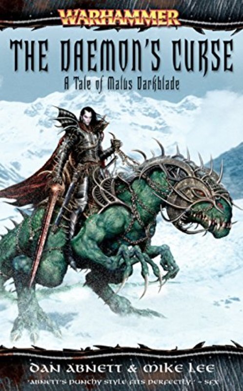 Book cover for "The Daemon's Curse" by Dan Abnett