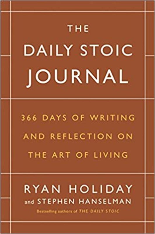 Book cover for "The Daily Stoic Journal"