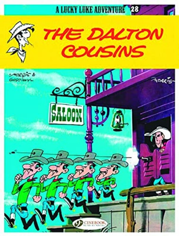 Book cover for "The Dalton Cousins" by Rene Goscinny