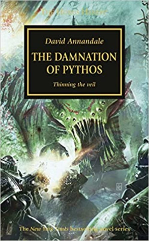Book cover for "The Damnation of Pythos" by David Annandale