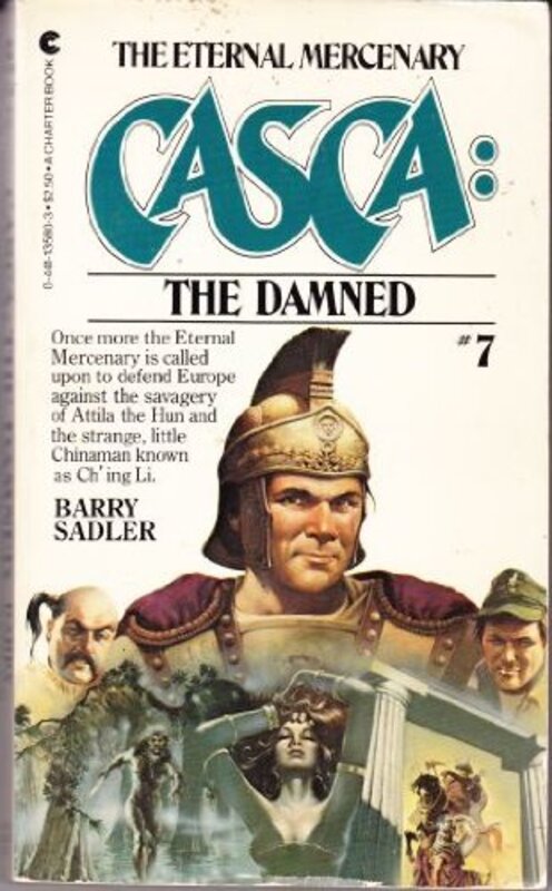 Book cover for "The Damned" by Tony Roberts