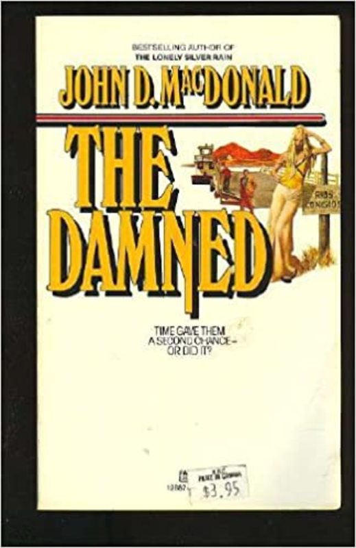 Book cover for "The Damned" by John D. MacDonald
