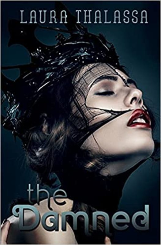 Book cover for "The Damned" by Laura Thalassa