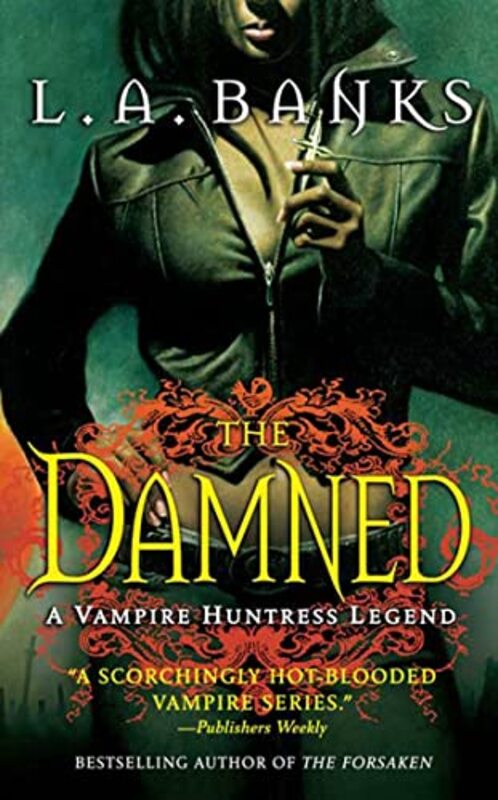 Book cover for "The Damned" by LA Banks