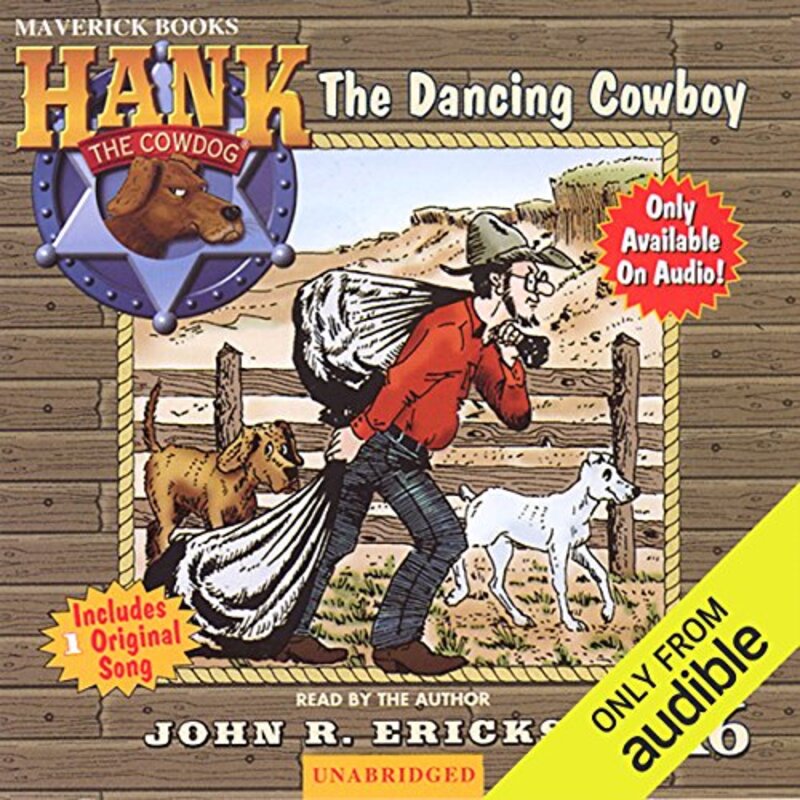 Book cover for "The Dancing Cowboy" by John R Erickson