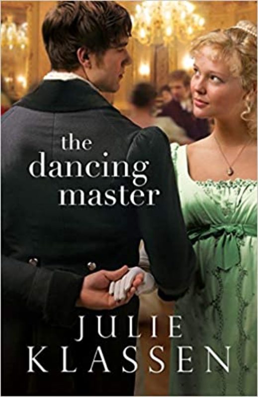 Book cover for "The Dancing Master" by Julie Klassen
