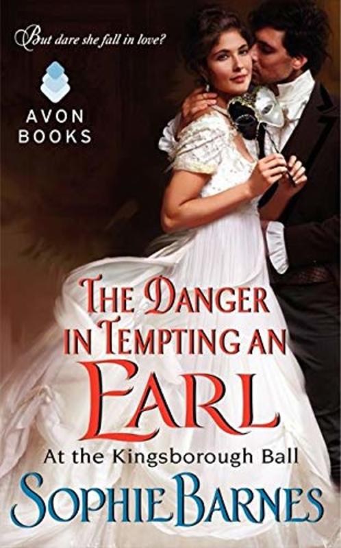 Book cover for "The Danger in Tempting an Earl" by Sophie Barnes