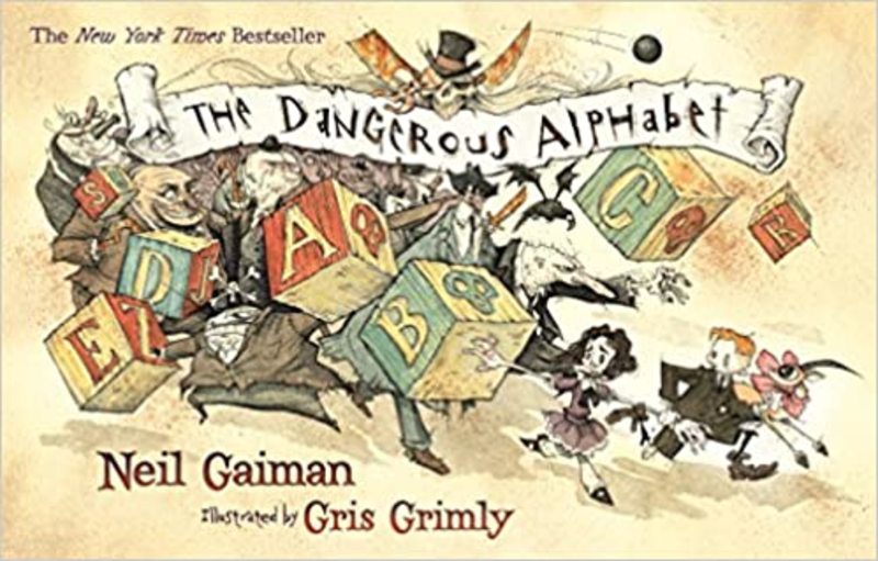 Book cover for "The Dangerous Alphabet"
