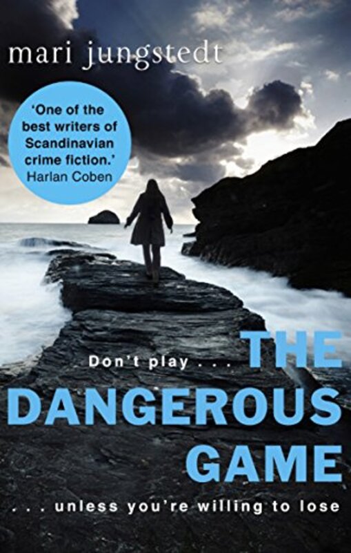 Book cover for "The Dangerous Game" by Mari Jungstedt