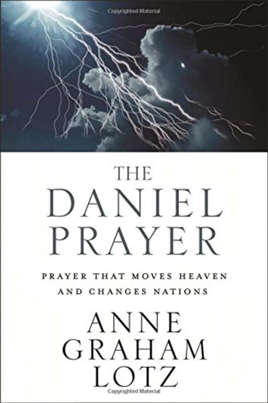 Book cover for "The Daniel Prayer" by Anne Graham Lotz