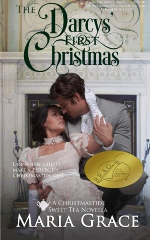 Book cover for "The Darcys' First Christmas" by Maria Grace