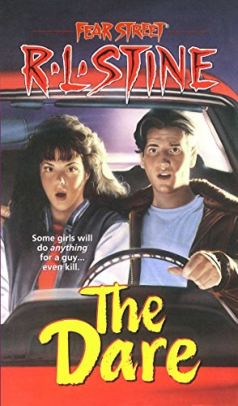 Book cover for "The Dare" by R.L. Stine