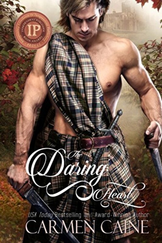 Book cover for "The Daring Heart" by Carmen Caine