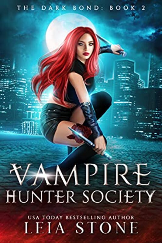Book cover for "The Dark Bond" by Leia Stone
