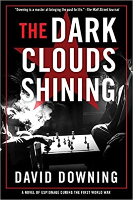 Book cover for "The Dark Clouds Shining" by David Downing