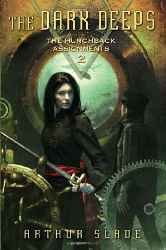 Book cover for "The Dark Deeps" by Arthur Slade