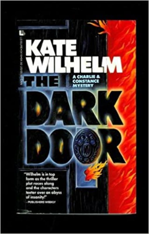 Book cover for "The Dark Door" by Kate Wilhelm