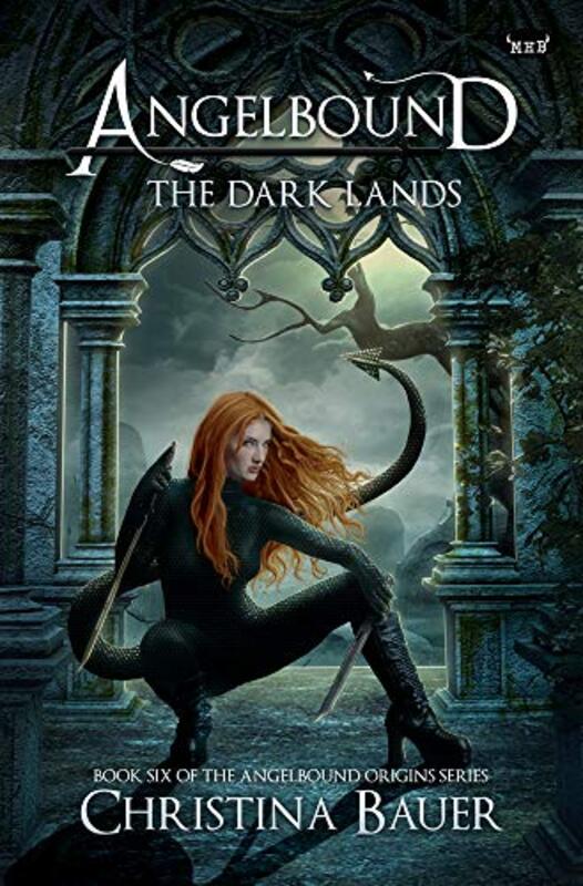 Book cover for "The Dark Lands" by Christina Bauer