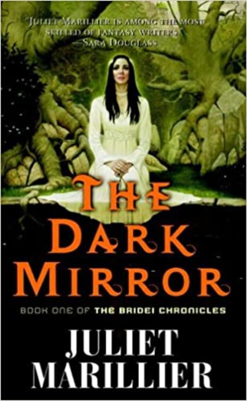 Book cover for "The Dark Mirror" by Juliet Marillier