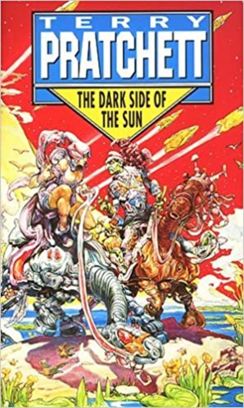 Book cover for "The Dark Side of The Sun" by Terry Pratchett