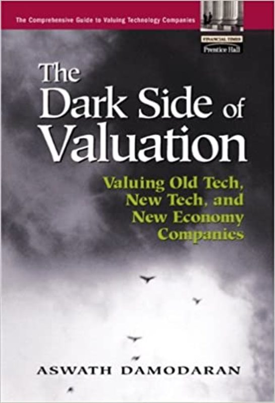 Book cover for "The Dark Side of Valuation" by Aswath Damodaran