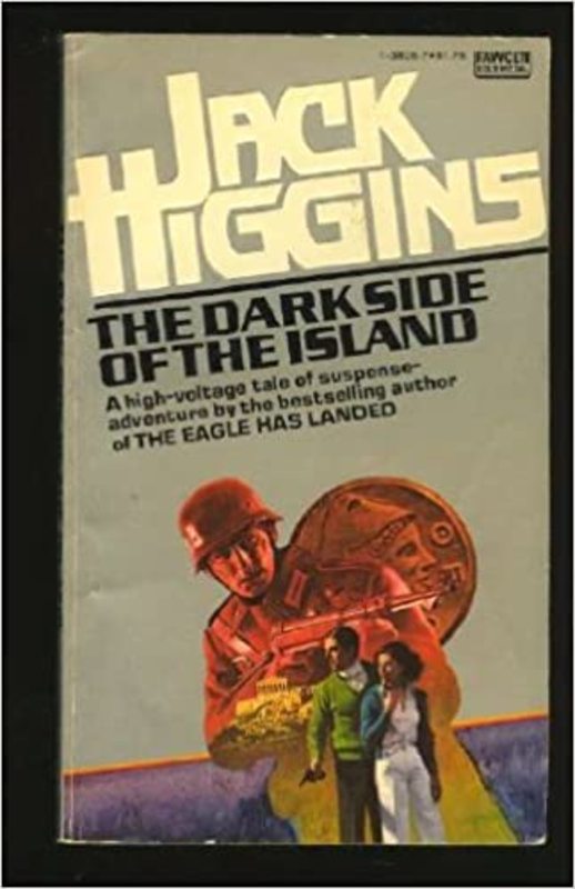 Book cover for "The Dark Side of the Island" by Jack Higgins