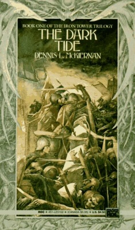 Book cover for "The Dark Tide" by Dennis L McKiernan