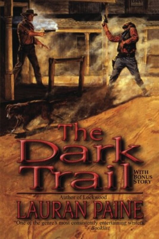 Book cover for "The Dark Trail" by Lauran Paine