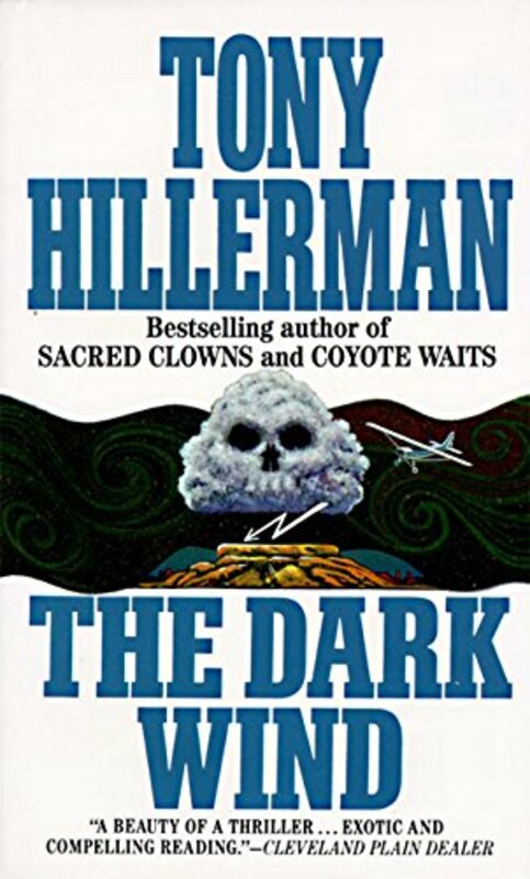 Book cover for "The Dark Wind" by Tony Hillerman