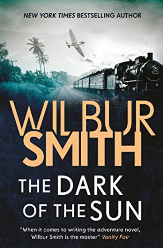Book cover for "The Dark of the Sun" by Wilbur Smith