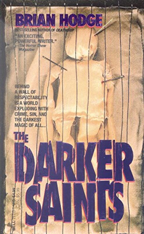 Book cover for "The Darker Saints" by Brian Hodge