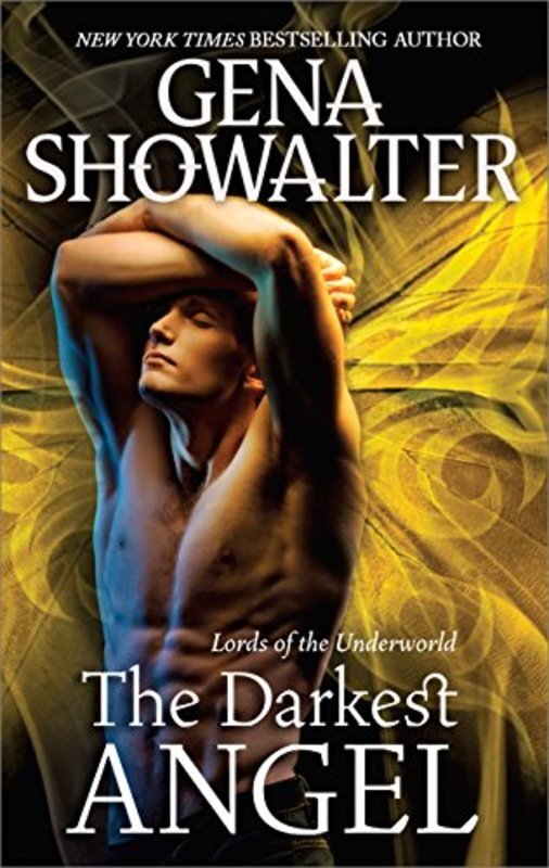 Book cover for "The Darkest Angel" by Gena Showalter