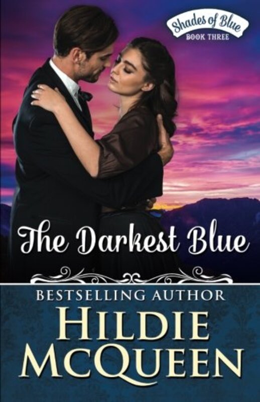 Book cover for "The Darkest Blue" by Hildie McQueen