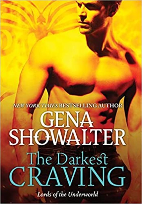Book cover for "The Darkest Craving" by Gena Showalter