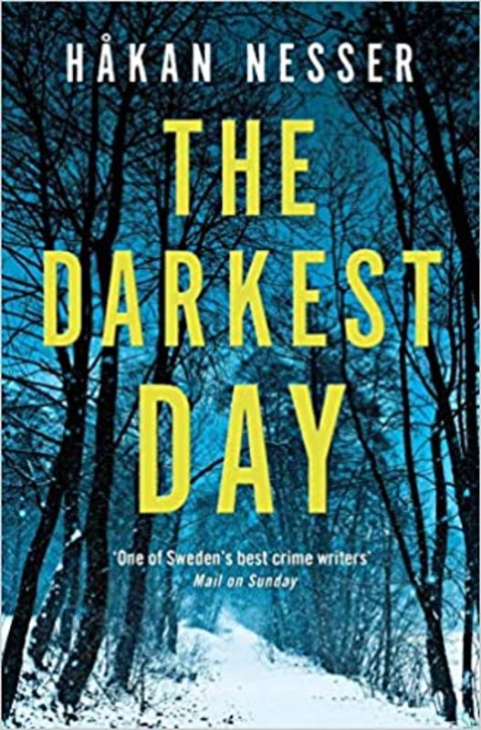 Book cover for "The Darkest Day" by Håkan Nesser