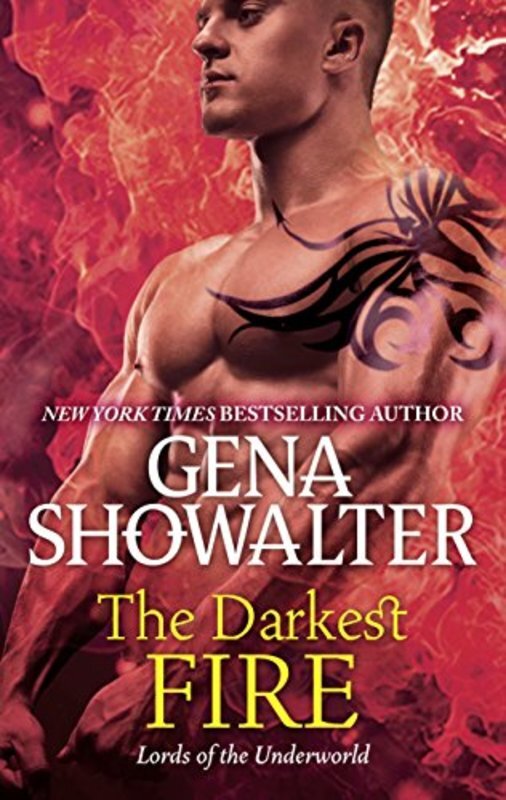 Book cover for "The Darkest Fire" by Gena Showalter