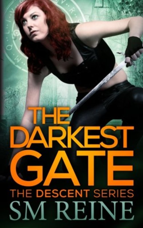 Book cover for "The Darkest Gate" by SM Reine