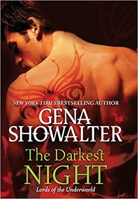 Book cover for "The Darkest Night" by Gena Showalter