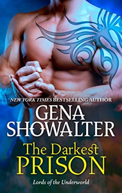 Book cover for "The Darkest Prison" by Gena Showalter