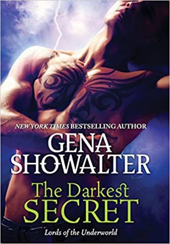 Book cover for "The Darkest Secret" by Gena Showalter