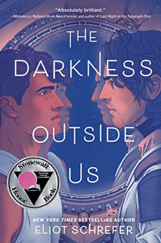 Book cover for "The Darkness Outside Us" by Eliot Schrefer