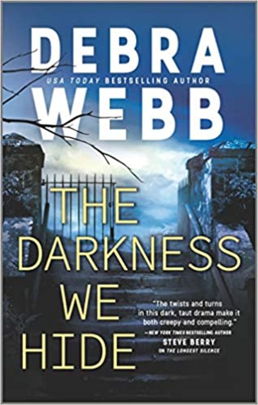 Book cover for "The Darkness We Hide" by Debra Webb