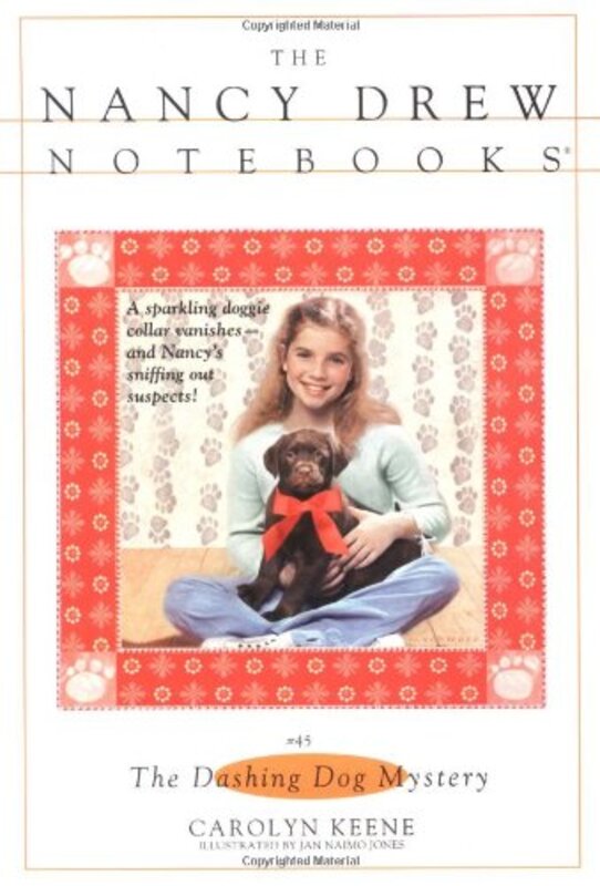Book cover for "The Dashing Dog Mystery" by Mildred A Wirt